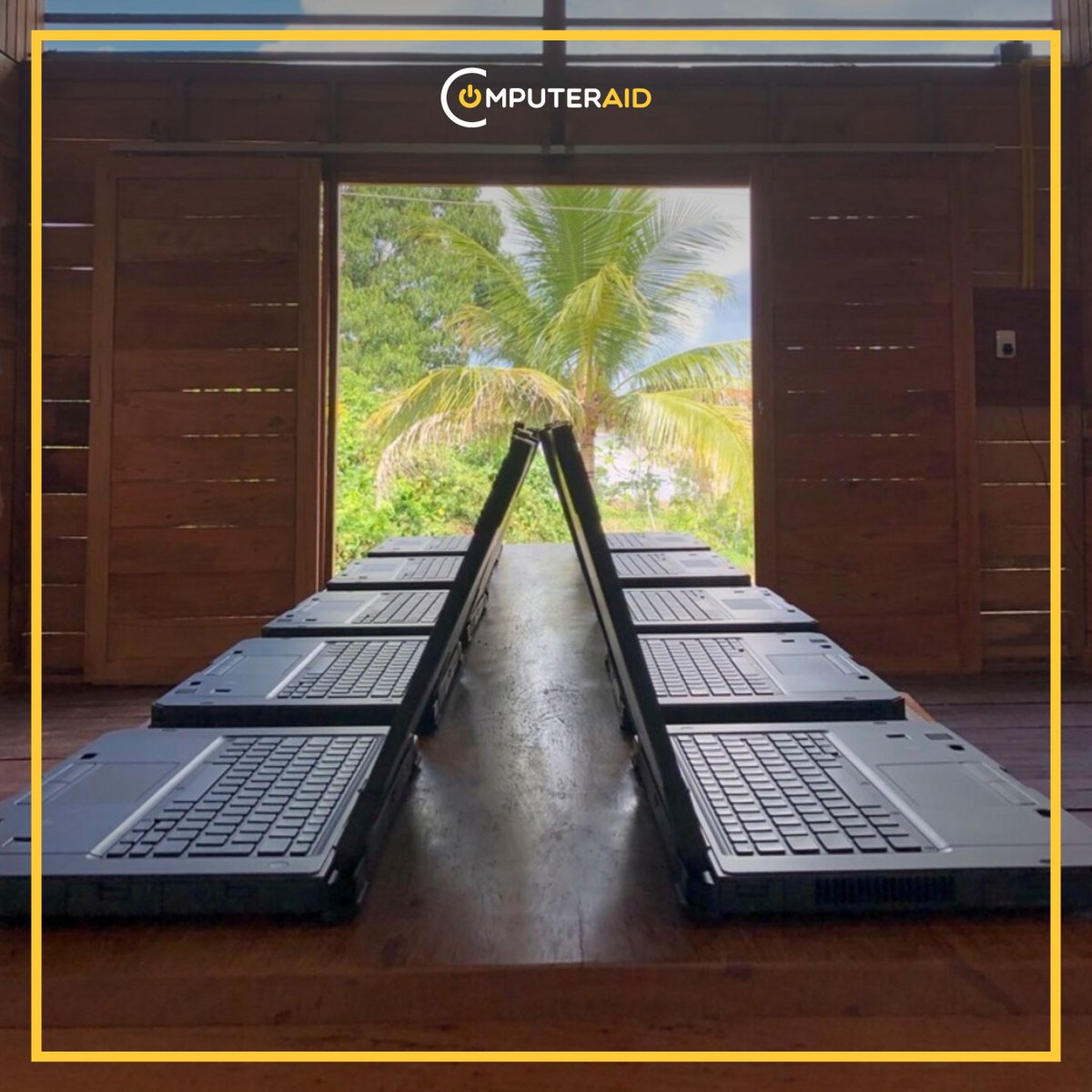 Computer_Aid's tweet image. Reflecting on our Solar Community Hub in the Amazon 🌄

With the internet access and facilities provided by Computer Aid, the community can now order prescriptions online, schedule appointments, and more.

Find out more:
💛 buff.ly/4giJBlk

#ComputerAid #SolarCommunityHub