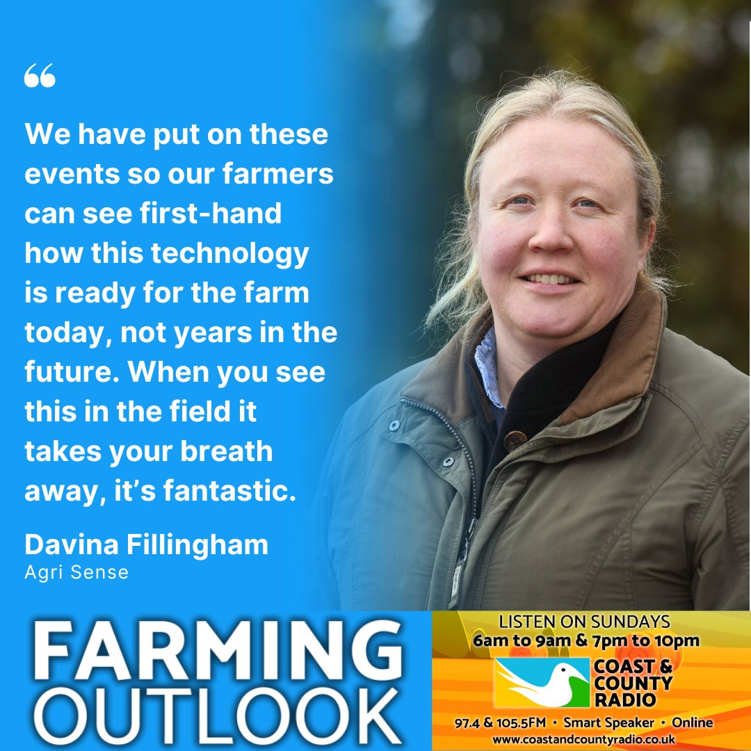 With support from Grow Yorkshire, Agri Sense put on a series of events to showcase the latest in innovative farming tech. 

So, Farming Outlook spoke to Davina Fillingham who is leading on the Agri Sense project. 

Listen: eu1.hubs.ly/H0fx16x0