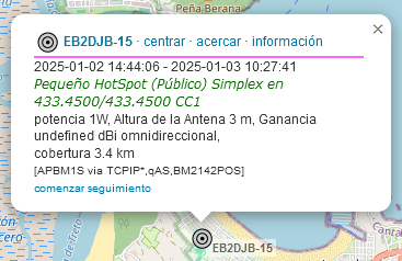Si tu HotSpot personal #DMR aparece como objeto en #APRS, te cuento cómo hacer que no sea visible. (También servidores #DVSwitch) brandmeister.es/2025/01/03/com… #BrandMeister #Radioaficionados