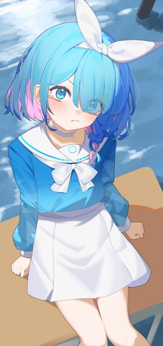 #ブルアカ 
アロナ 