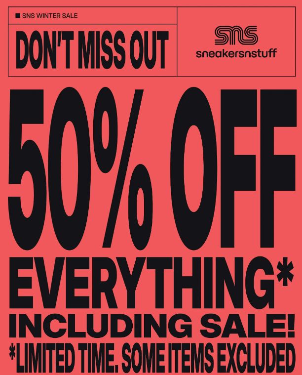 BallinSneaks's tweet photo. 50% off most items on SNS
Nike https://t.co/66DOrRAlEq 
Jordan https://t.co/ZODyeKXA9A 
Salomon https://t.co/d1qvad14Sk 
adidas https://t.co/CL7FXUdJxf 
New Balance https://t.co/q4Z90UoEVN 
Hoka https://t.co/ZqMXng3vLZ
The North Face https://t.co/XFj9yQze4V
Crocs https://t.co/SCpsXoR59O  
Ad