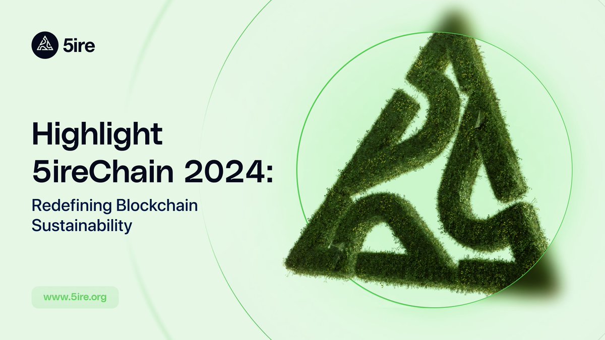 5ireChain's tweet photo. ����️From milestones to media features, @5ireChain 2024 journey is a testament to innovation and impact.🌐

👉Let’s dive into the highlights that shaped this transformative year 🧵(7) https://t.co/Gu3gxm9PI2
