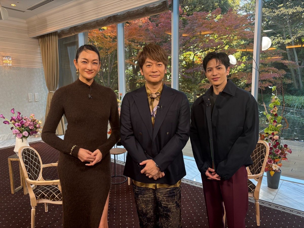 saiteiotoko_cx's tweet photo. ◤📢出演情報◢

📺明日あさ7:00〜
『 #ボクらの時代 』に
#香取慎吾 さん・ #志尊淳 さん・ #冨永愛 さんが出演✨

3人のプライベートな話や撮影秘話など
貴重なトークをお見逃しなく👀🌟

🗳️𝟐𝟎𝟐𝟓年𝟏月𝟗日木曜 よる𝟏𝟎時𝕊𝕋𝔸ℝ𝕋🗳️
『 #日本一の最低男 ※私の家族はニセモノだった』

#フジテレビ