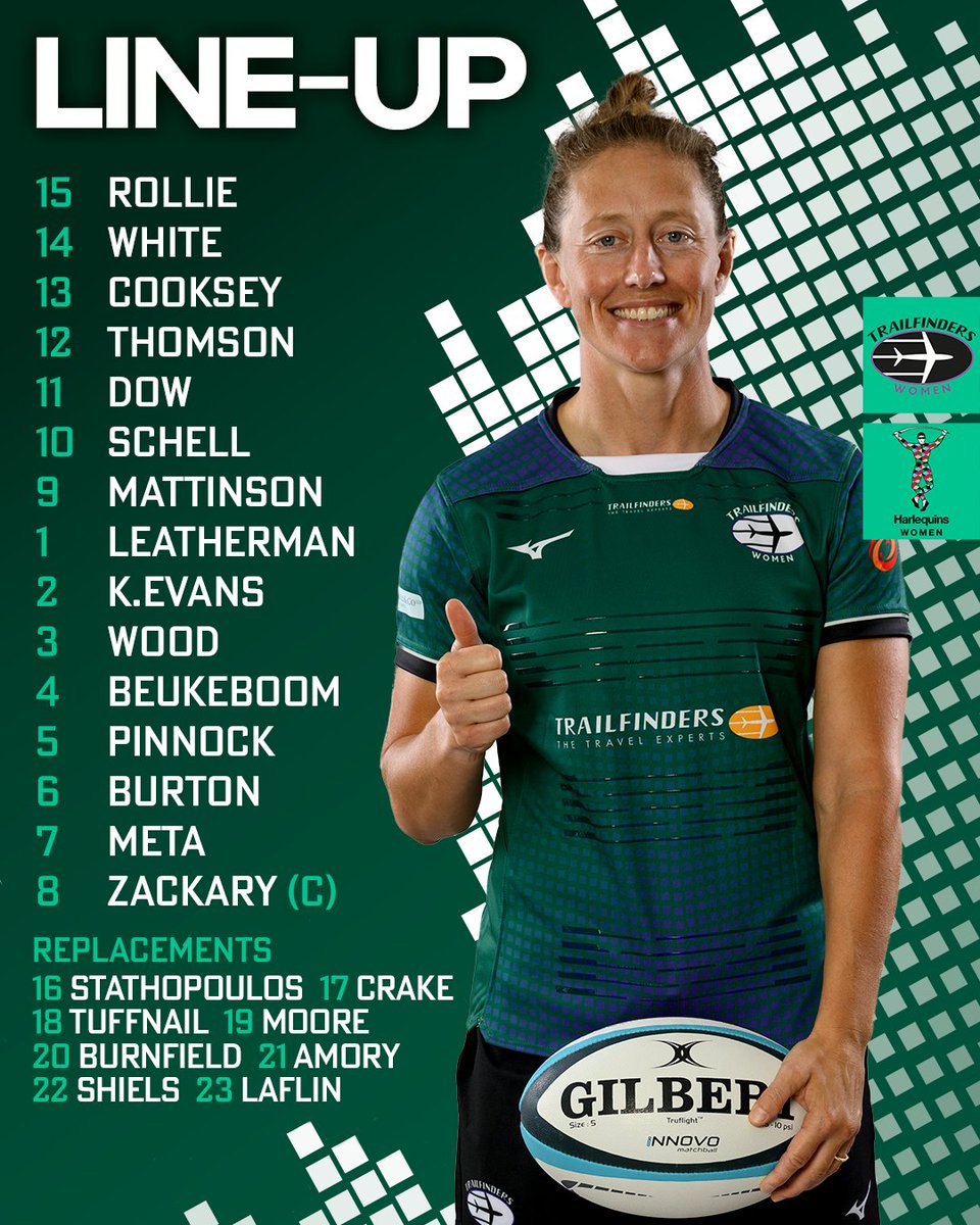 🛫 𝗧𝗵𝗲 𝗧𝗮𝗸𝗲𝗼𝗳𝗳 𝟮!

Here's how we lineup to take on Quins at TFSC for the biggest game of the year!

Click the 🔗 for all the team news: tinyurl.com/yvkknuf6

#TheTakeoff2 🛫 | #FollowTheTrail 💚