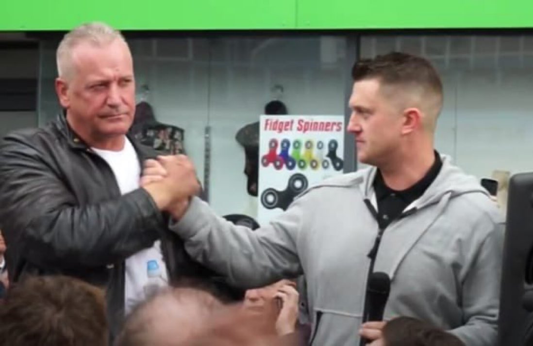 AdameMedia's tweet image. Tommy robinson’s friend billy charlton was jailed for distributing child exploitation videos