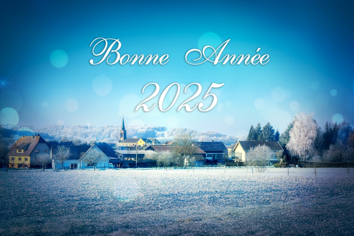 ✨ Bonne année 2025 ! ✨
Que cette nouvelle année soit remplie d’aventures inoubliables, de paysages à couper le souffle et de belles rencontres dans nos régions de la façade Est de France. 
📸 Ballersdorf, Sundgau