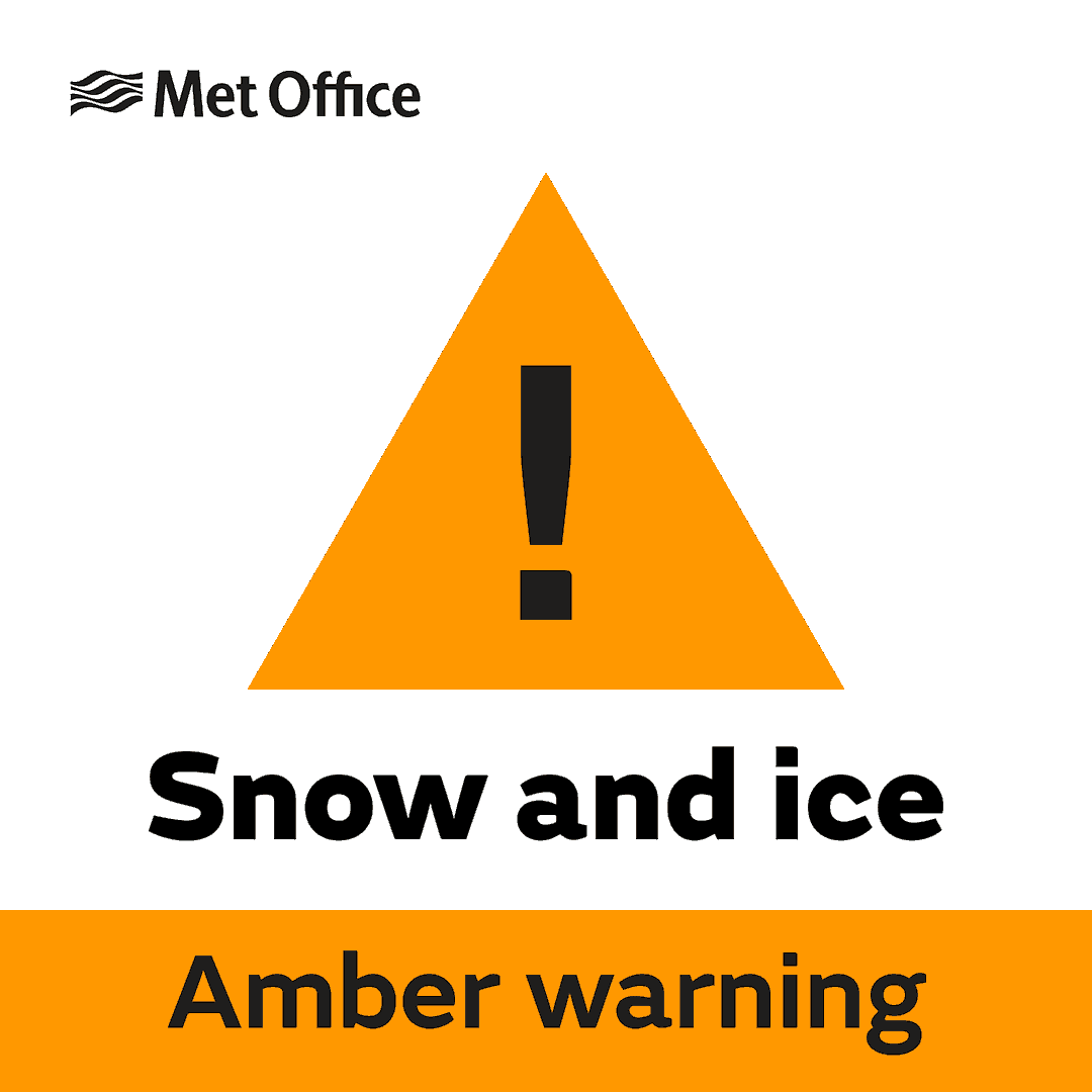 Amber warning of snow, ice affecting London &amp; South East England metoffice.gov.uk/weather/warnin…