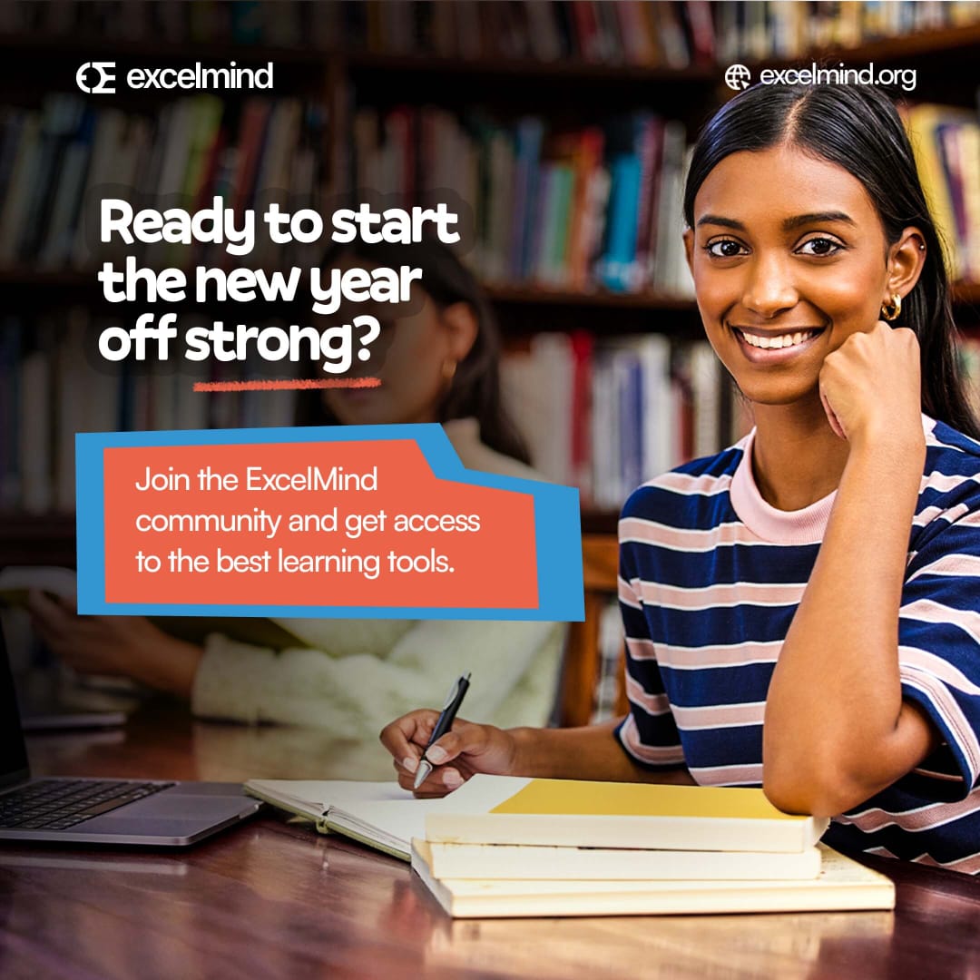 joinexcelmind's tweet image. Ready to start the new year off strong? 

Join the ExcelMind community and get access to the best learning tools, personalized lessons, and more. 

Don’t wait—get started today!
#ExcelMindStudents #SmartStudying 
#LevelUp2025