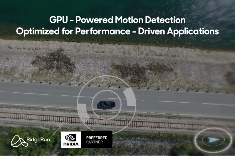 RidgeRunX's tweet image. 🌟Are you developing #motiondetection applications and looking to boost performance?🚀
🌟🚀🚀🚀RidgeRun's #GPU Accelerated Motion Detector provides a high-performance solution for processing video streams with enhanced accuracy and speed in motion detection applications, ideal…