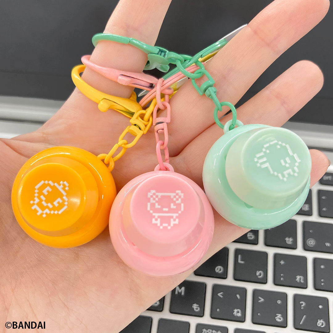 たまごっち｣から キートップキーホルダーが登場🤩 カチカチ押す感覚が
