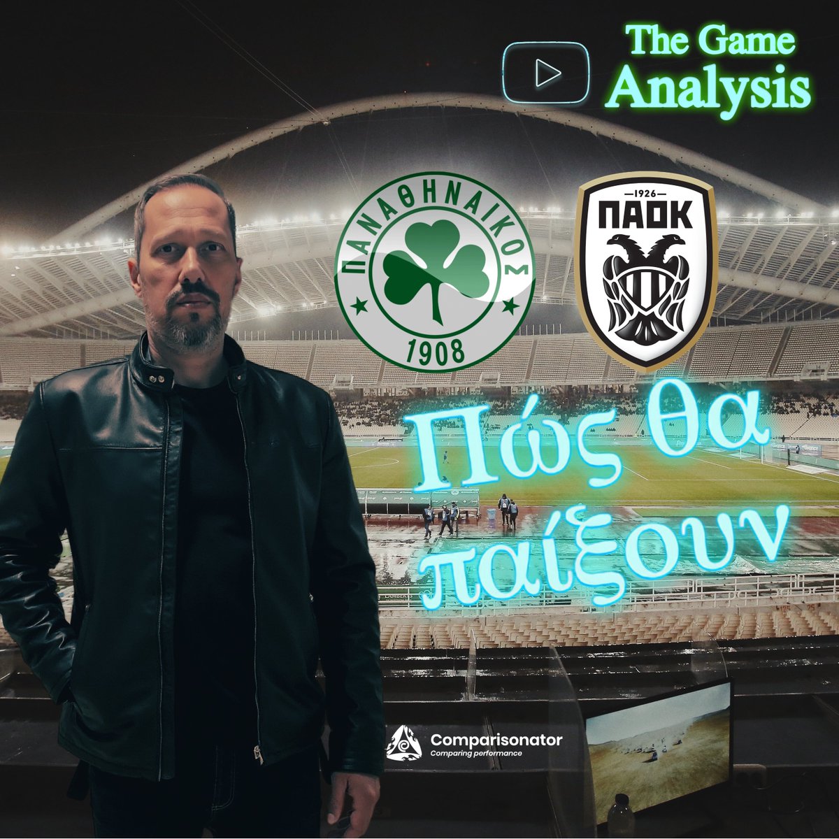 VIDEO ALERT: Η γνώμη μου για το Παναθηναϊκός - ΠΑΟΚ youtu.be/lXZlJP-7riQ?si… #football <a href="/Comparisonator/">Comparisonator</a>