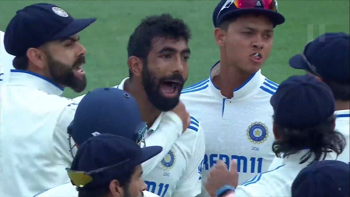jancysiah's tweet image. Climax of Day 1 🔥 
Pure Cinema 🎥 
#SCGTest 
#Bumrah 
#INDvsAUS
