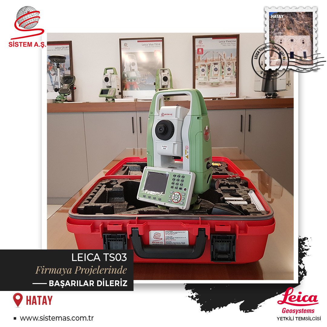SistemASLeica's tweet photo. Firmalara projelerinde başarılar dileriz.💥🚀✨
Leica TS10, TS07, TS03 Total Station
.
#leica #totalstation #TS10 #TS07 #TS03 #sistemaşsatış #surveyor #topografia #surveylife #topograf #haritamühendisi #geomaticsengineering #mapengineering #landsurveying #haritacı https://t.co/hkqkzMwAC3