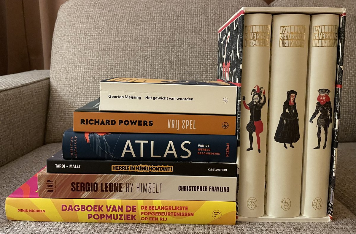 Fijne cadeauscore. En nu dit allemaal weglezen.