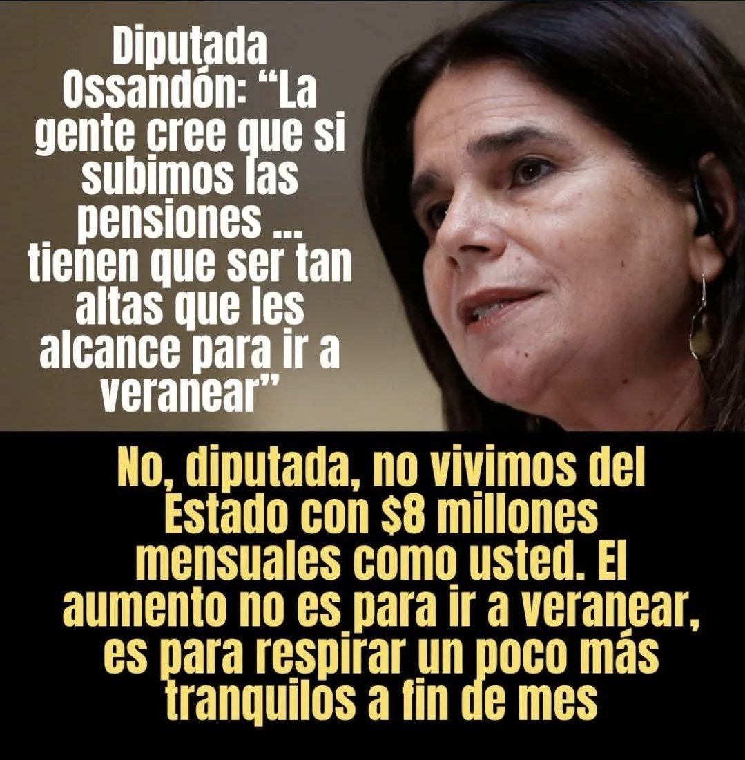 darkgresve's tweet image. Recuerden esta mujer esta casada con  un actual o ex director de las AFP, se dan cuenta que esta sociedad es responsable de votar por tanta mierda.