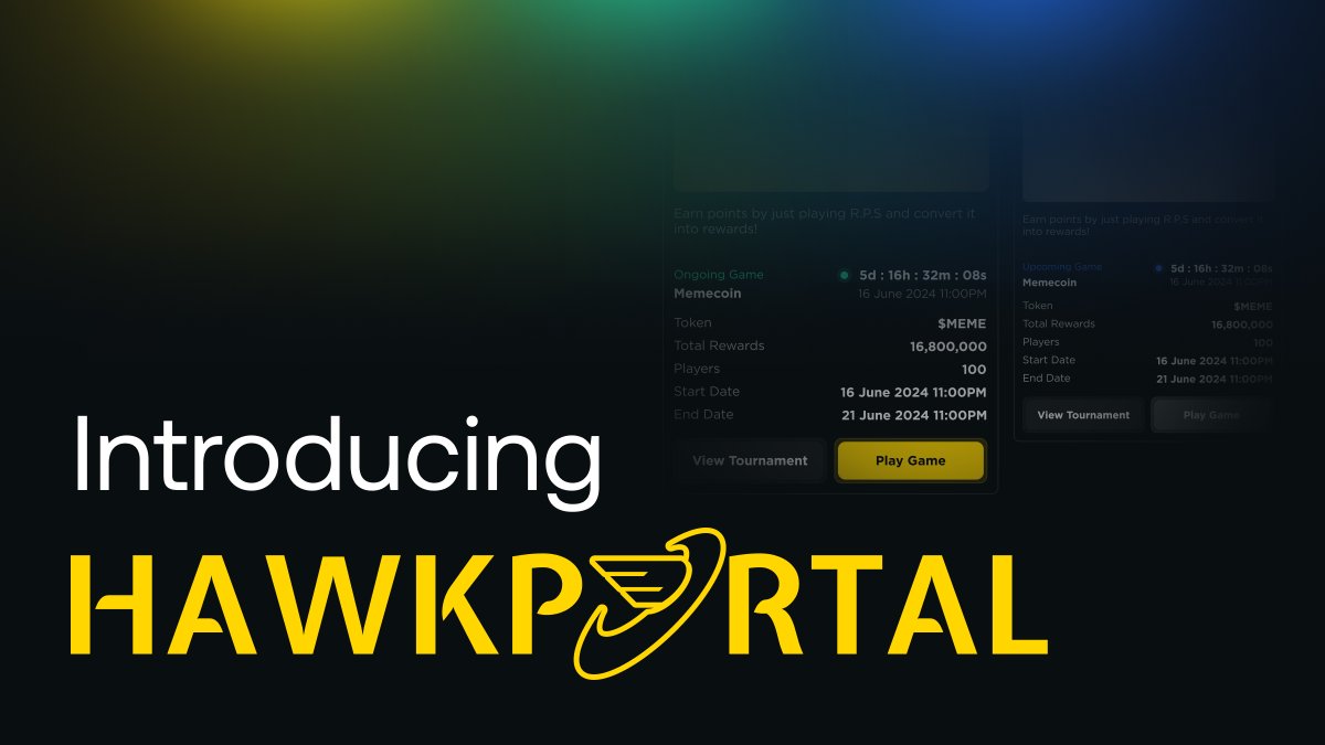 HawkPortal's tweet photo. Introducing HawkPortal – Launching Soon

A new chapter in token launches is about to begin on @dfinity . HawkPortal combines fairness, innovation, and engagement to transform how tokens are distributed and communities connect. https://t.co/uL4BAWtFC6