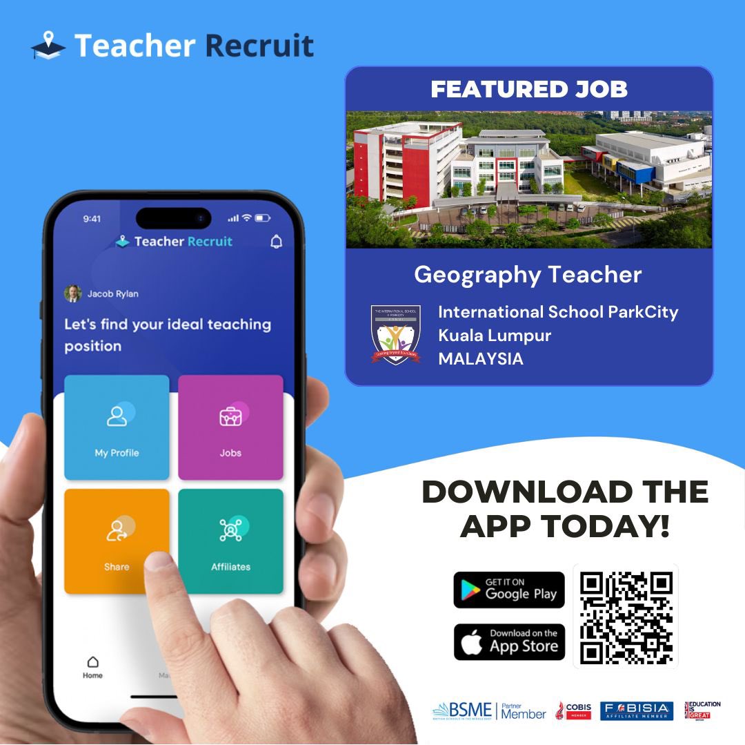 teachrecruit's tweet image. Teachers, are you ready for a new teaching role in 2025? We have exciting career opportunities with great benefits in excellent schools around the world.