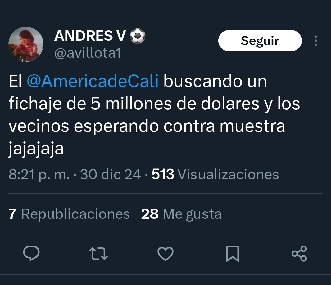 cesarmajo1's tweet image. Jajajajjajajaja buscando un fichaje de 5 ofreciendo uno y a 72 cuotas.

Jajajajajajja estos hptas son muy imbéciles jajajajajaj