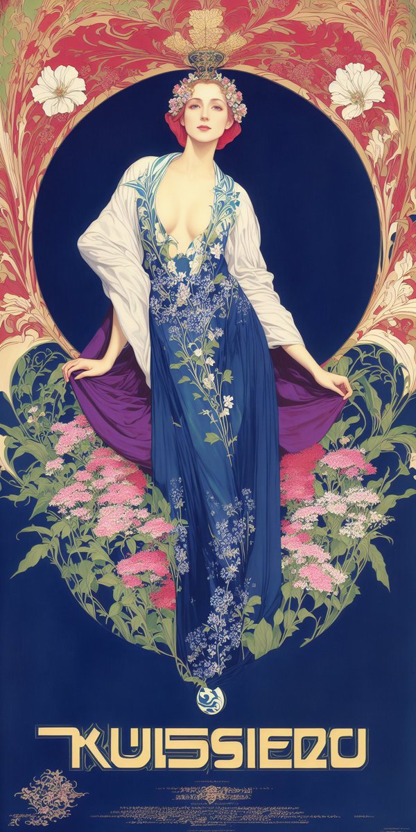 Series: August Nouveau Navy White
#1518
Tap to expand

#Art #Illustration #PortraitArt #AIPainting #nsfw