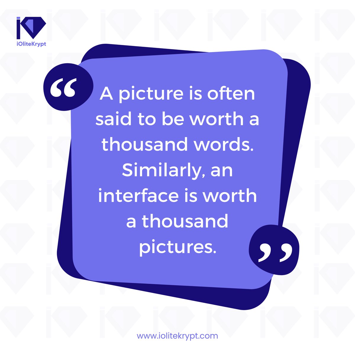 iolitekrypt's tweet image. Create meaningful user experiences through the interaction, design and functionality of your next website project!
Contact us here: Iolitekrypt.com/contact and let’s get started 🚀
#Iolitekrypt #websiteproject #quotes