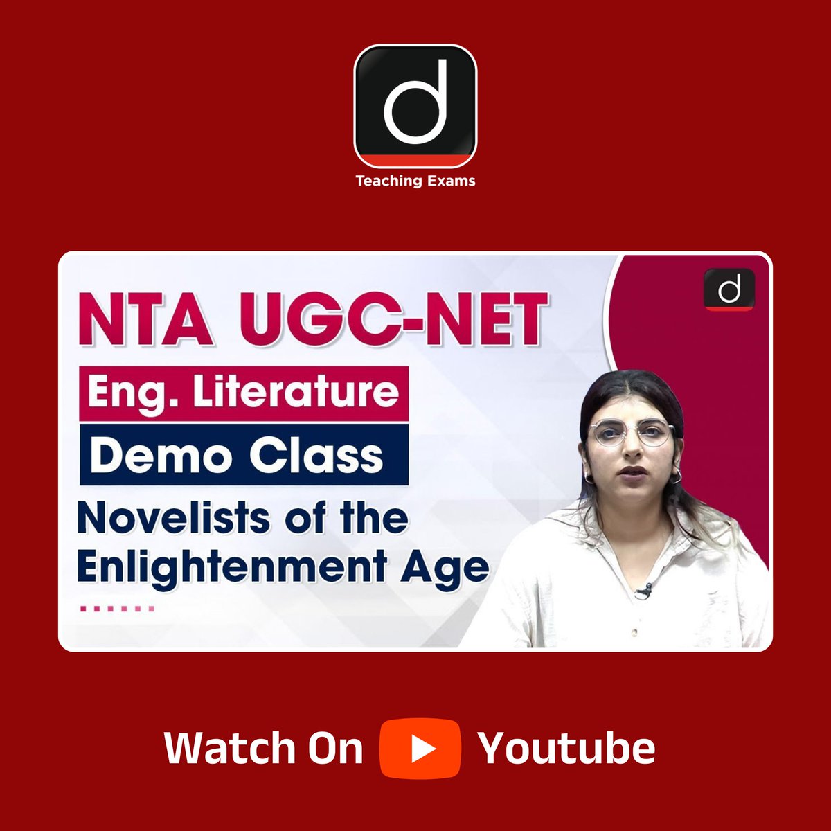 Drishtiteaching's tweet image. Major Novelists in the Age of Enlightenment | English Literature | Drishti Teaching Exams
Video link: youtu.be/JBESRweB0Mg
#DemoClass #UGCNETPaper2 #EnglishLiterature #AgeOfEnlightenment