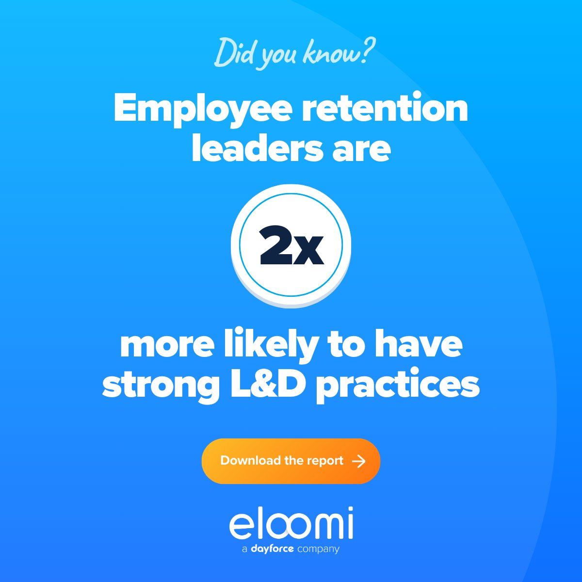 Strong L&amp;D practices boost retention 📚

Companies with successful retention rates are 2x more likely to invest in learning &amp; development programs.

Learn more in the state of employee retention report
👉 ow.ly/qopp50UrEOl