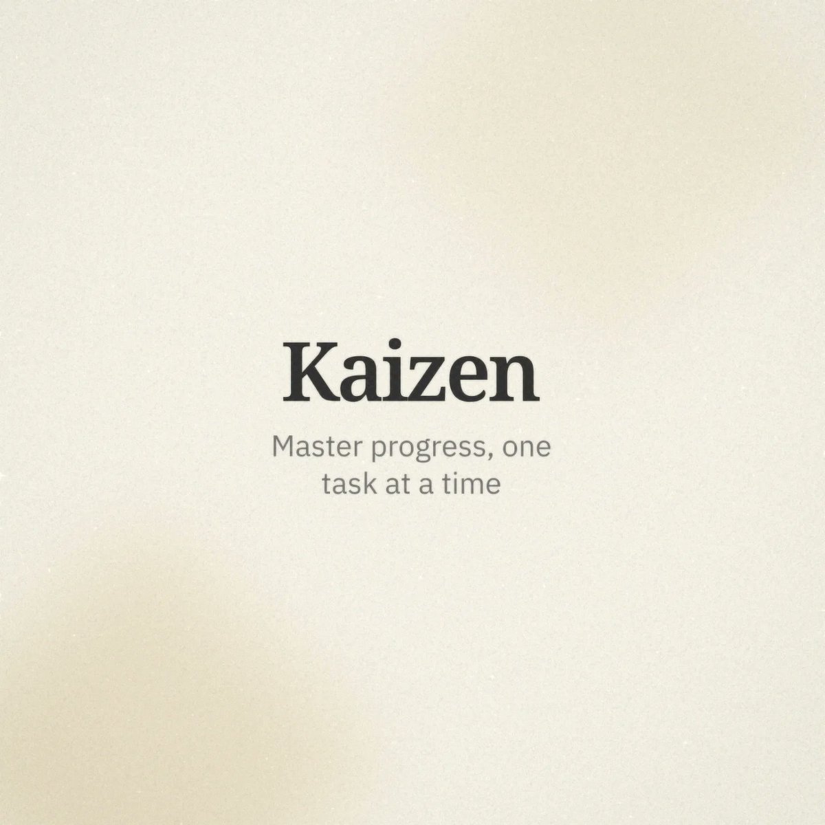 Adixdesign's tweet photo. One of my 2025 resolutions: Launching Kaizen—a minimalist todo app!

Follow along to join the journey or see how it unfolds. #KaizenApp #2025Launch" https://t.co/WUQdS7full