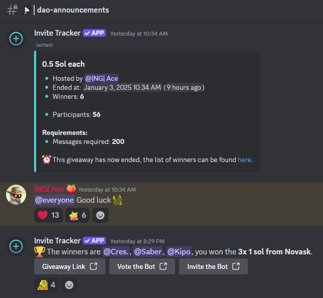 TheBasementDAO's tweet photo. more giveaways from our family members

thanks @Chief_Plasma24 @NovaskC and @Ace15_ave 

such generous exit liquidities... i mean friends https://t.co/y03QRWqxqY
