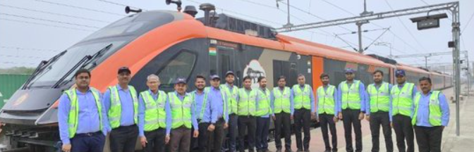 RailAnalysis's tweet photo. #VandeBharat sleeper achieves 180 km/h in speed trials: A revolution in Indian rail travel
Read more...https://t.co/SReLEttgJk
#PIB #IndianRailways #Railways #SleeperTrains #SpeedTrials #Stations #Development #Infrastructure #Innovation #Machines #RollingStock #Project https://t.co/imu3IWNXzi
