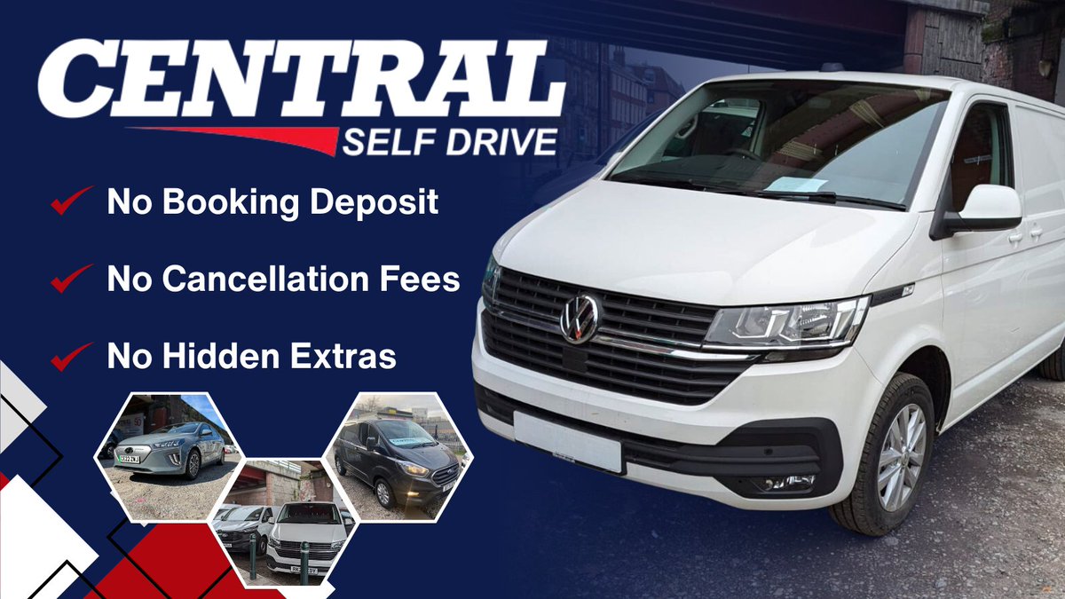 You can always start your hire journey with us here on our website: centralselfdrive.co.uk/contact-us/ 🌐
Or call us: 01925 444 750 📞

#Vans #Hire #Rental #ReadyToWork #CarHire #Volkswagen #Van #BusinessHire #CarRental #Ford #Transit #Transport