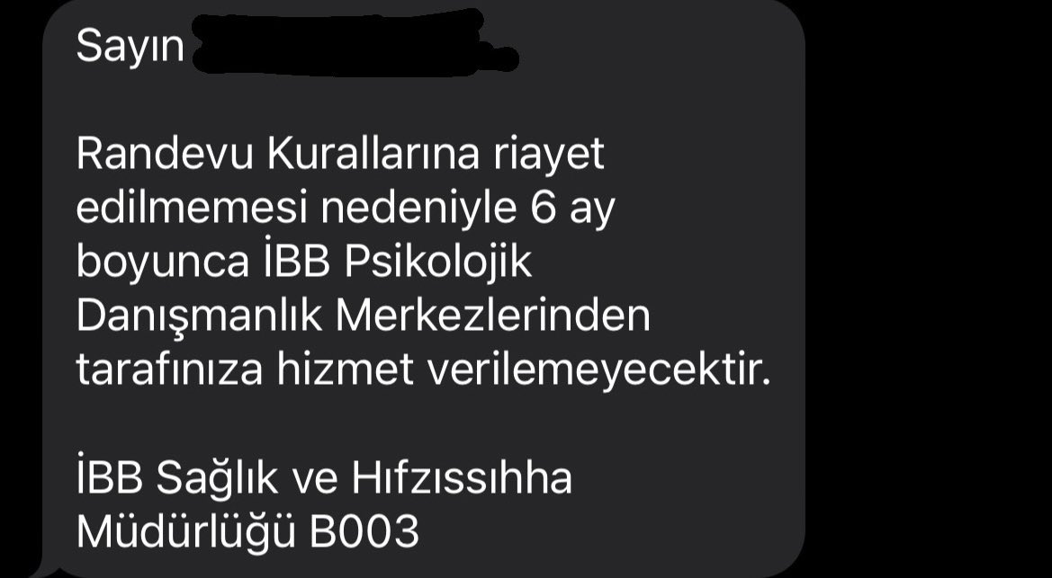 ibb psikologdan ban yedim