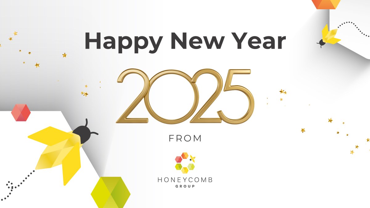 Happy New Year from all of us at Honeycomb Group! 🎉✨

Huge thanks to our supporters, partners, and team for making 2024 unforgettable. Here’s to new opportunities and thriving together in 2025!