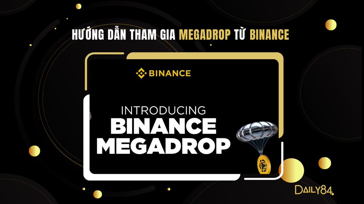 🟠  Hướng dẫn tham gia Megadrop từ Binance trong 2025 🔸

1⃣Megadrop: Nền tảng Ra Mắt Token Mới của Binance
2⃣ Là sự kết hợp giữ Binance Simple Earn và Binance Web3 Wallet 
3⃣ Megadrop giúp tiếp cận sớm với những dự án và nhận airdrop
4⃣ Các dự án khởi chạy