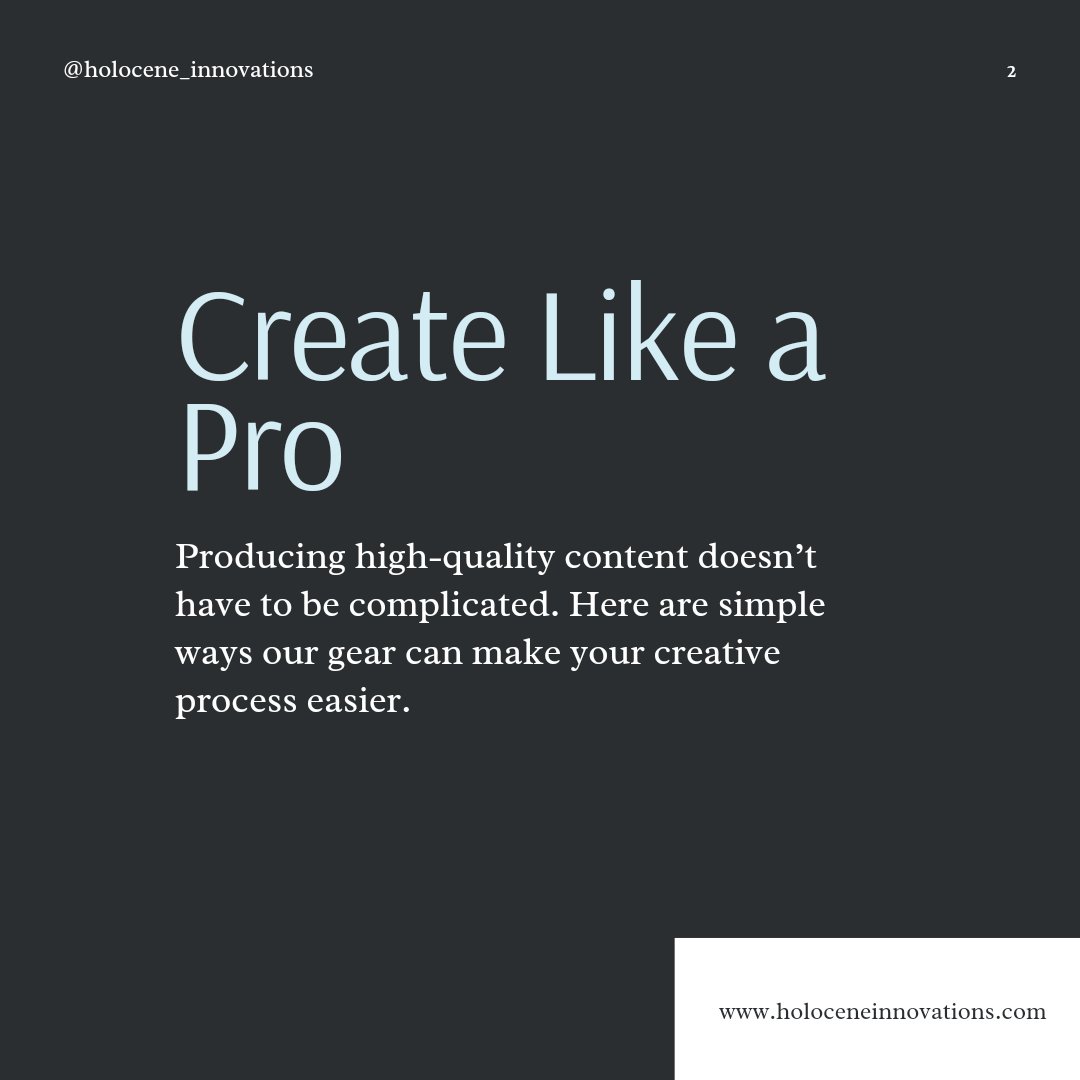 holoceneinnovat's tweet image. From compact tools to efficient setups, we’ve got everything you need to create with ease.

Click link in bio today to level up your content game! 

#contentcreationmadeeasy #videographygear #audiogear #lightingkits #techforcreators #tools #compactgear #productiontools #creators