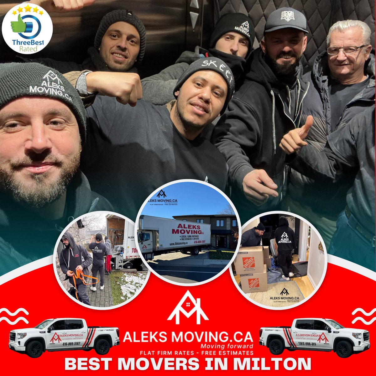 threebestrated's tweet image. 🌟📦 Moving into the festival season with excellence! Shoutout to @AleksMoving, recognized as the Best Movers in Milton! 🎉✨ Here’s to helping you start new chapters effortlessly. 🚛💪
threebestrated.ca/moving-compani…

#BestInMilton #TopMovers #SmoothTransitions #FestivalVibes2025…