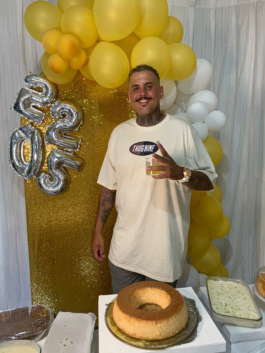 “Medo de quase nada, Hoje eu, um homem formado. olho pra trás e vejo toda inconsequência do passado, mas me arrependo de quase nada”

Mais um ano na pista, na proteção e na permissão de Deus 🙏🏼🤞🏼🎉🎊