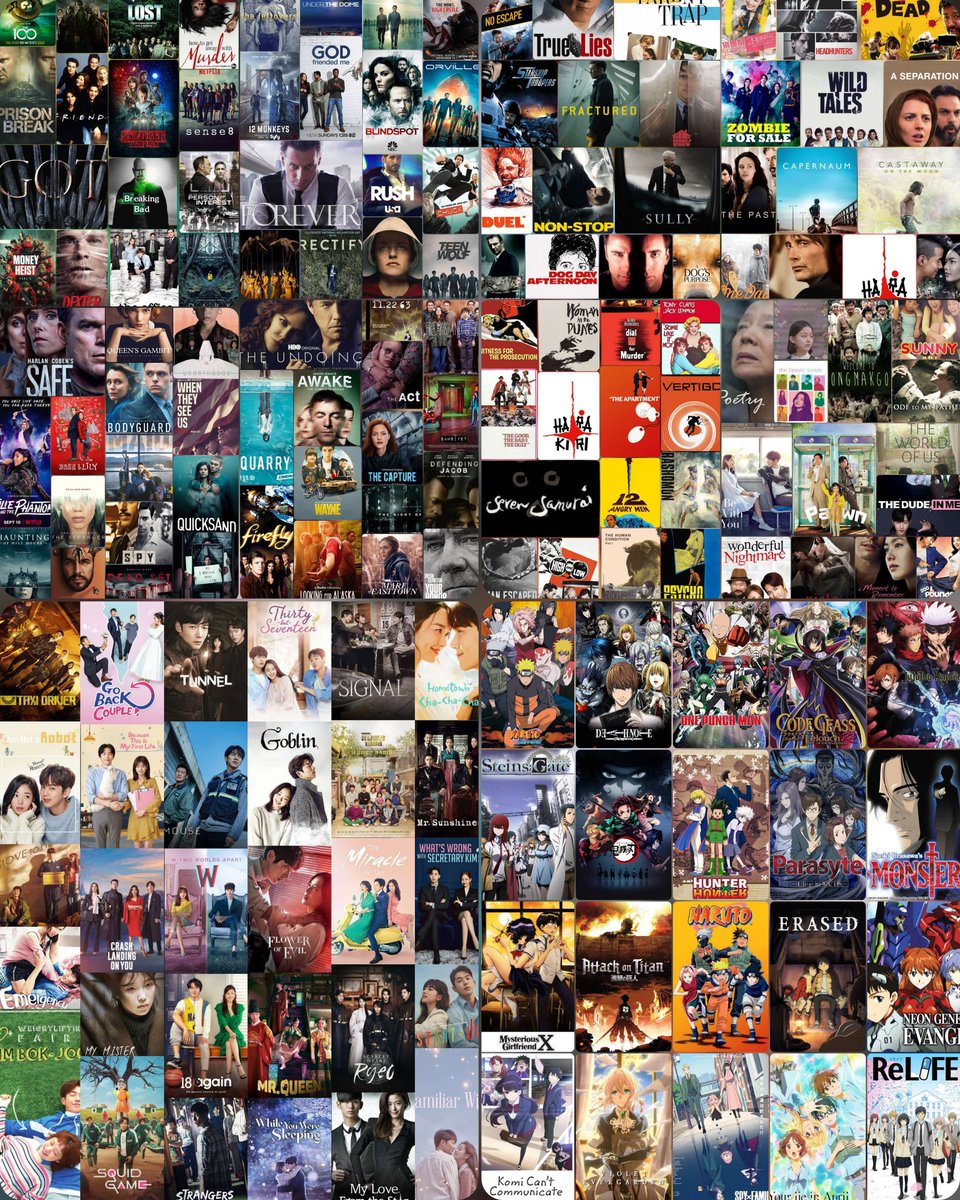 rajmohan2blue's tweet image. Thread for list of Series I have ever watched - Part 9 (711+)

#Movies #TVseries #Kdrama #Anime