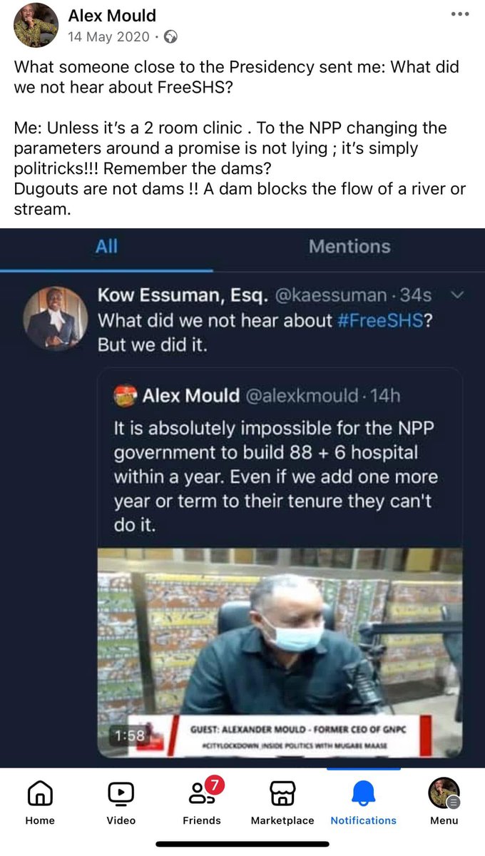 I said this before 2020 elections… they called us doomsayers! Now NADAA says they’ve been able to complete 3 hospitals in 5years !!! 

Wei