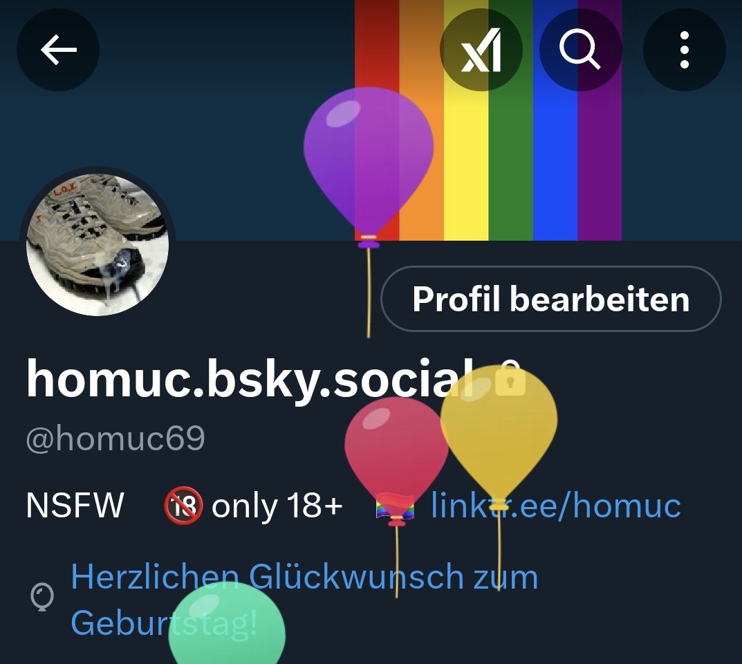 Balloon day 😁
Nudes are a welcome birthday present 😉