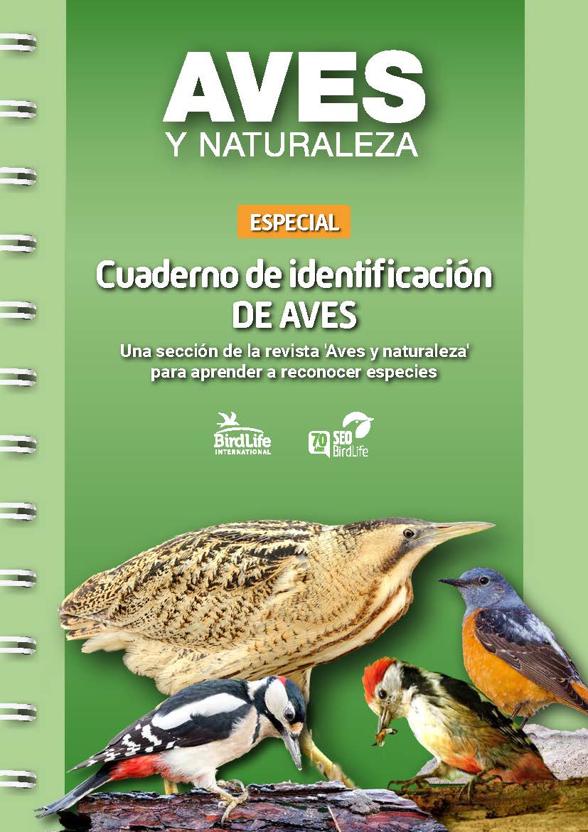 📖Es bonita esta portada, ¿verdad?
Pues dentro hay mucho más: 54 páginas repletas de pájaros y pistas para identificarlos.
Si eres socia/o, lo habrás recibido en tu correo como regalo por nuestro 70 aniversario.
😍Si no lo eres, pero lo quieres, ya sabes 👉: