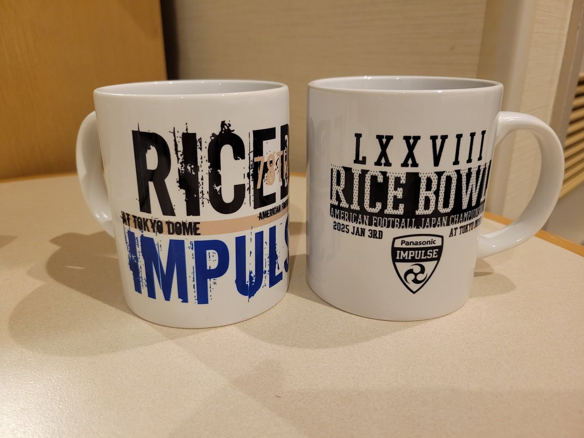 chitty0821's tweet photo. 試合前に、2種類のマグカップ購入しました。
試合後には売り切れていました。
買っておいてよかったです。
スコアの入った写真がないのが残念です。 https://t.co/JbtEPgmbsf