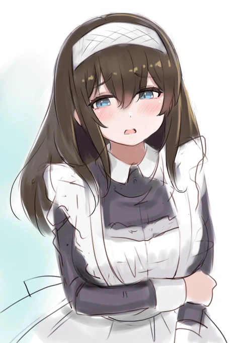 鷺沢文香の描き方忘れた#デレマス 