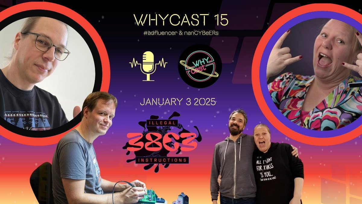 Happy New YEAR! The first episode of 2025 is live! 
Only 217 more days to go, and that's why we treat you with an extra long episode filled with news, interviews and something that drops and is not a mic. Enjoy!