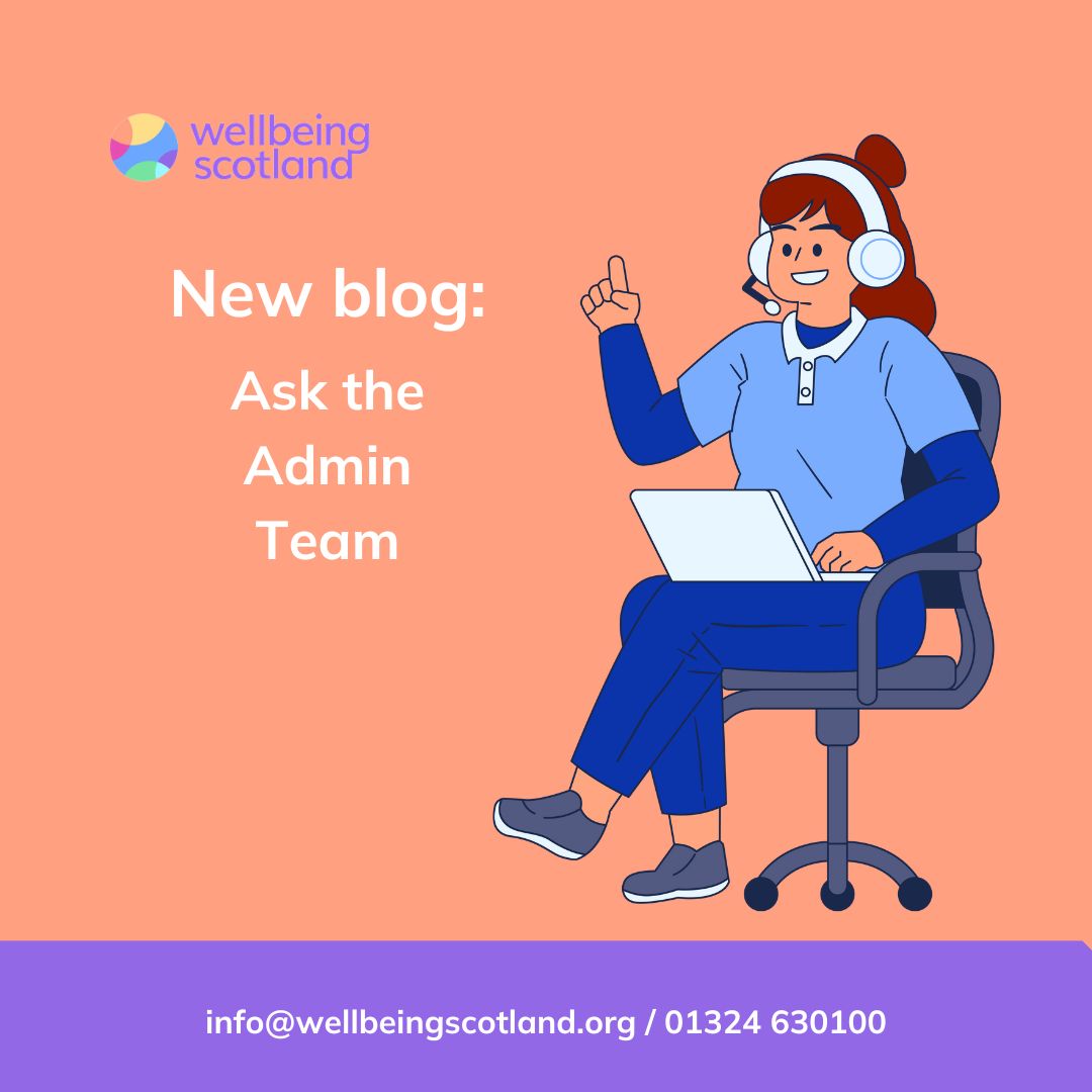 Asking for help to deal with the effects of abuse can be daunting. Our warm and professional admin team are here to help you take that first step.
wellbeingscotland.org/wp-content/upl…
Our latest blog walks you through the process. Put your mind at ease about getting in touch.