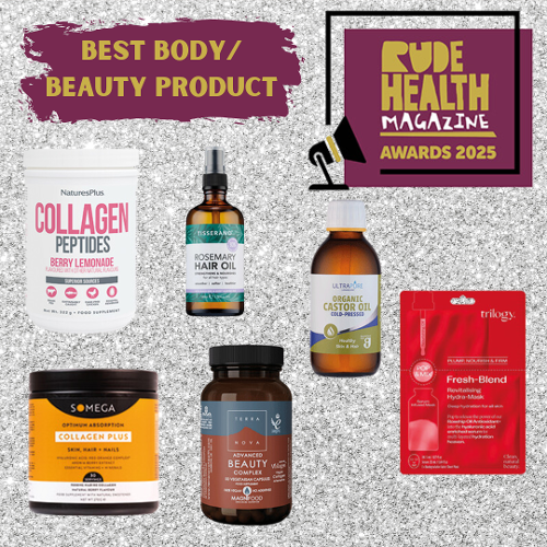 You can vote for your favourite product in the Best Body/Beauty category of our #RudeHealthMagazineAwards 2025, plus by voting be in with a chance of winning all nominated products in our awards, worth over €1,370!

Vote here: rudehealthmagazine.ie/awards-body
Closes 27.1.25
Good luck!