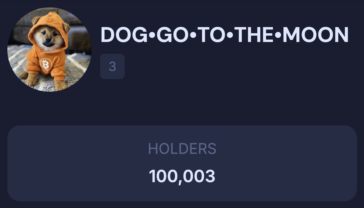 DOG_Germany's tweet photo. Es ist soweit. 100 Tausend individuelle Wallets besitzen $DOG. Ein guter Start ins neue Jahr 🎉🍀 https://t.co/KuVIigvIMk