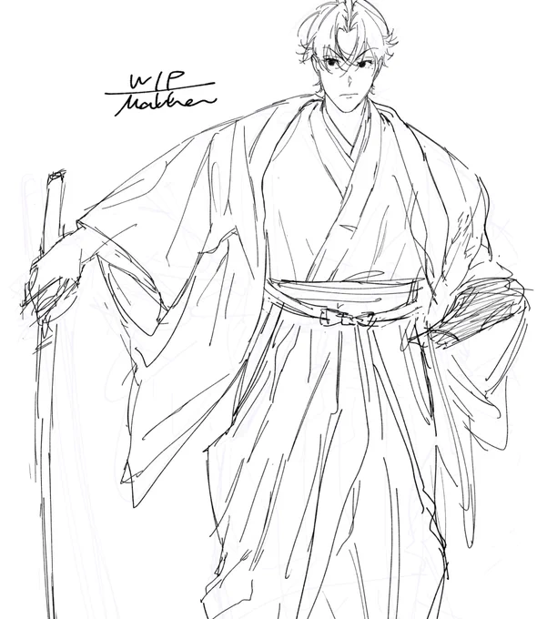描いてる 