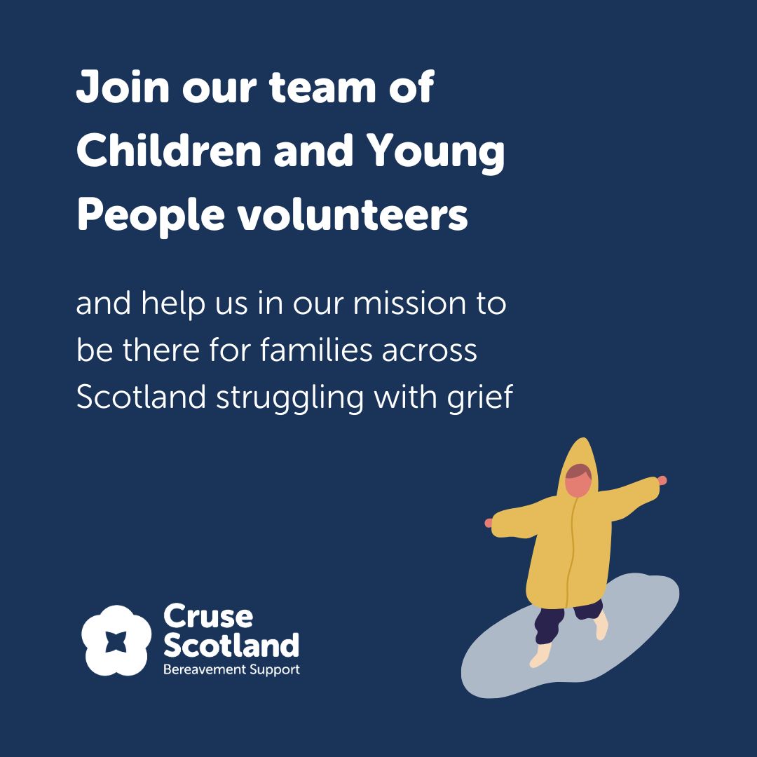 Recruitment is currently open for our Children and Young People Bereavement Supporter role. Closing date for applications is: 5pm on Monday 27 January 2025. 

Find out more and start your application here: buff.ly/3GWNcWe