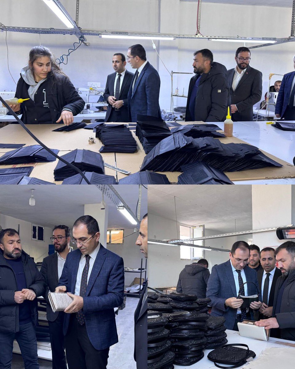 midyatkaymakam's tweet photo. Kaymakamımız Sayın @omerfrkzdmr, İlçemizde faaliyet göstermekte olan Denim  Tekstil ve ÖSE Çanta isimli iş yerlerini ziyaret ederek faaliyetleri hakkında bilgi aldı.

Tüm esnafımıza hayırlı işler, bereketli kazançlar diliyoruz. https://t.co/FdRY5GMpWn