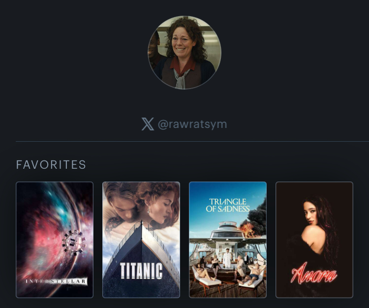 rawratsym's tweet image. heyyyyyy, i’m looking for #filmtwt #movietwit and #letterboxd mutuals📽️ let’s be friends!
AND SORRY I DON'T HAVE PATRON, I'M POOR.
boxd.it/5fqsB